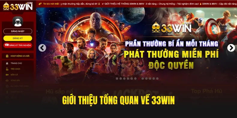 Giới thiệu tổng quan về 33WIN